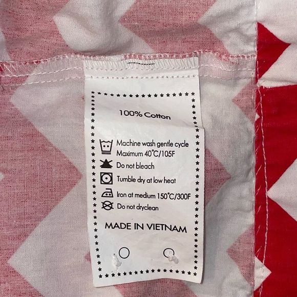 ALABAMA ROLL TIDE Size 6M Red/White Chevron Smocked Dress and Pants by BABEENI - Picture 5 of 6